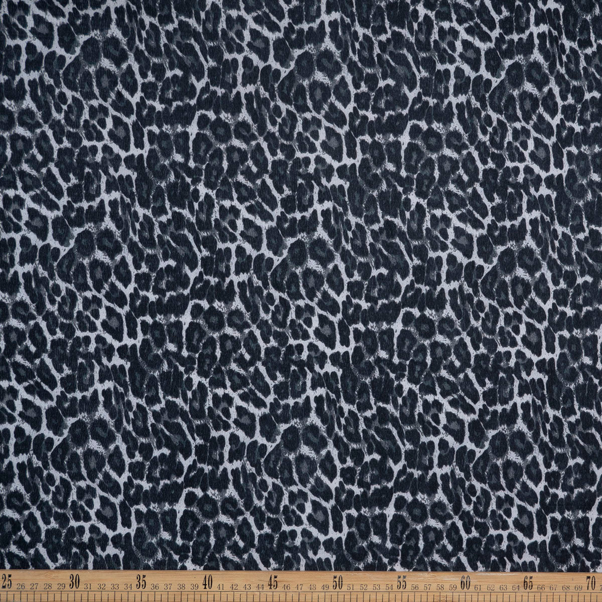 CREPE LAUREN ESTAMPADO GRIS ALLOY ANIMAL PRINT