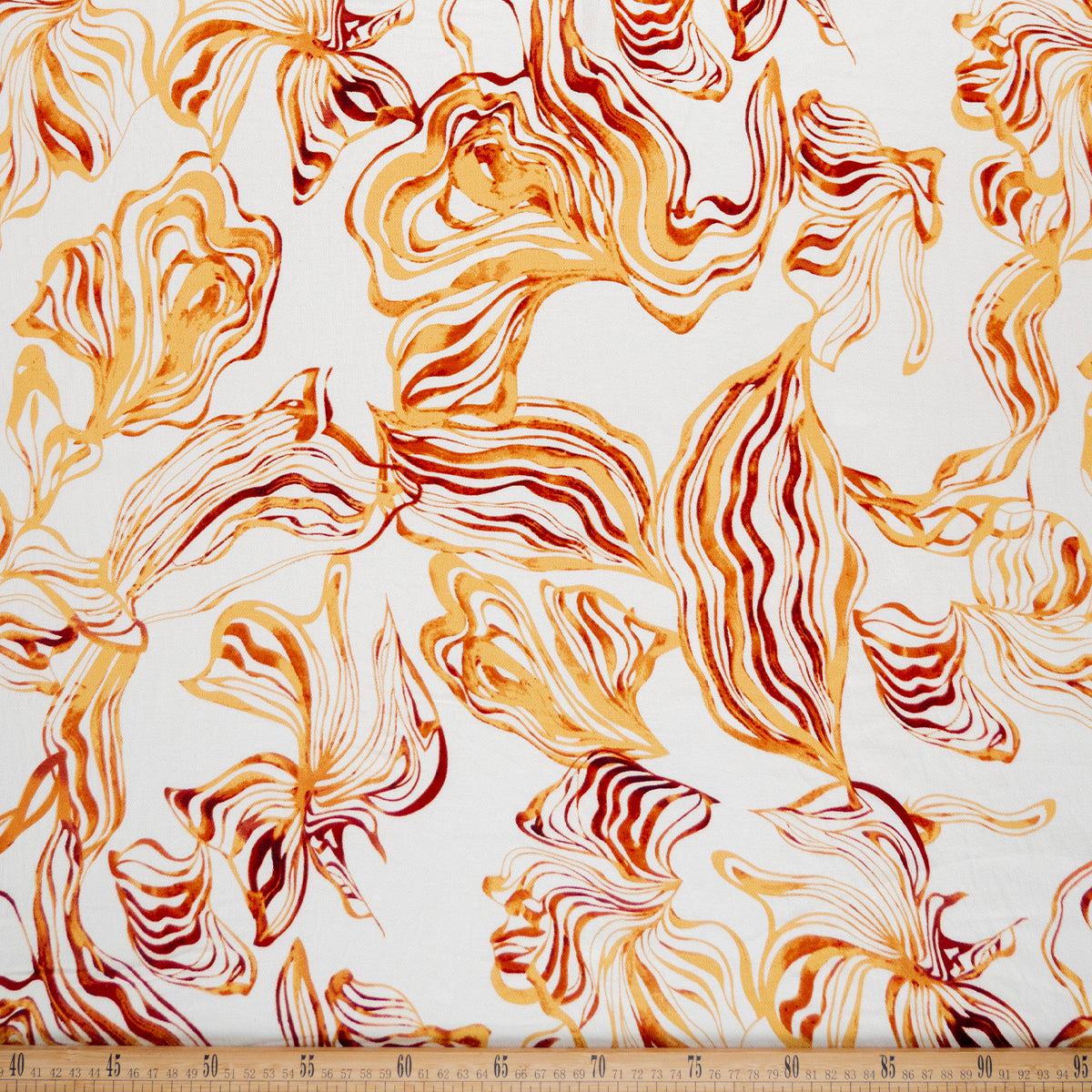 CREPE GILLY DIGITAL PRINT AMARILLO OCASO DORADO MARMOLADO