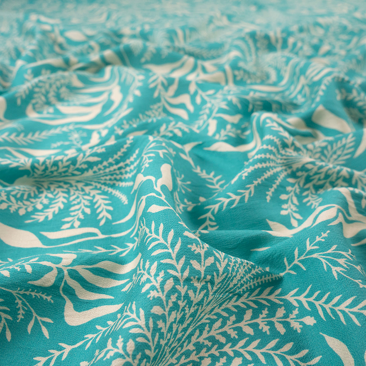 CREPE GILLY DIGITAL PRINT VERDE AGUAMARINA