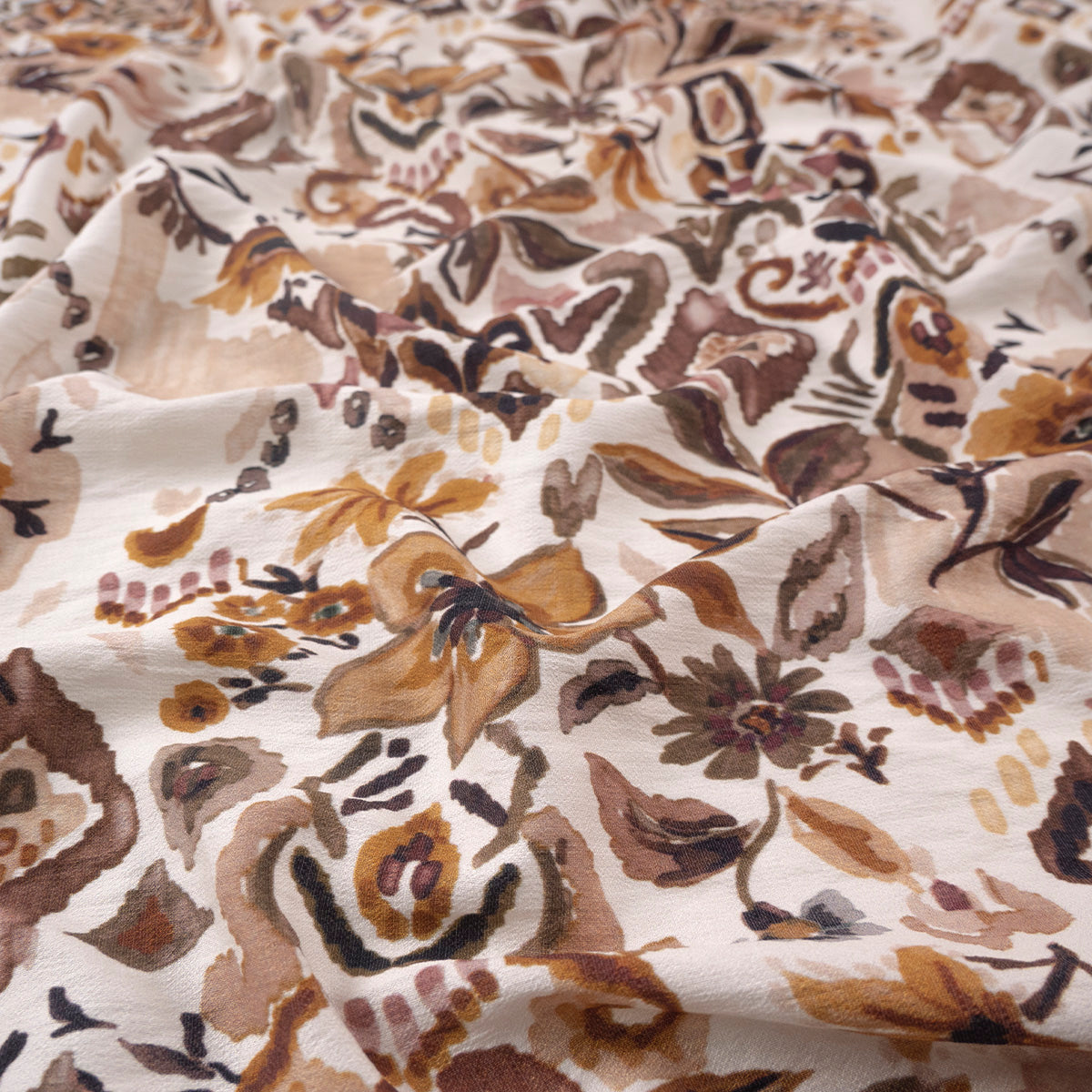 CREPE GILLY DIGITAL PRINT NATURAL PONCHE FLORAL