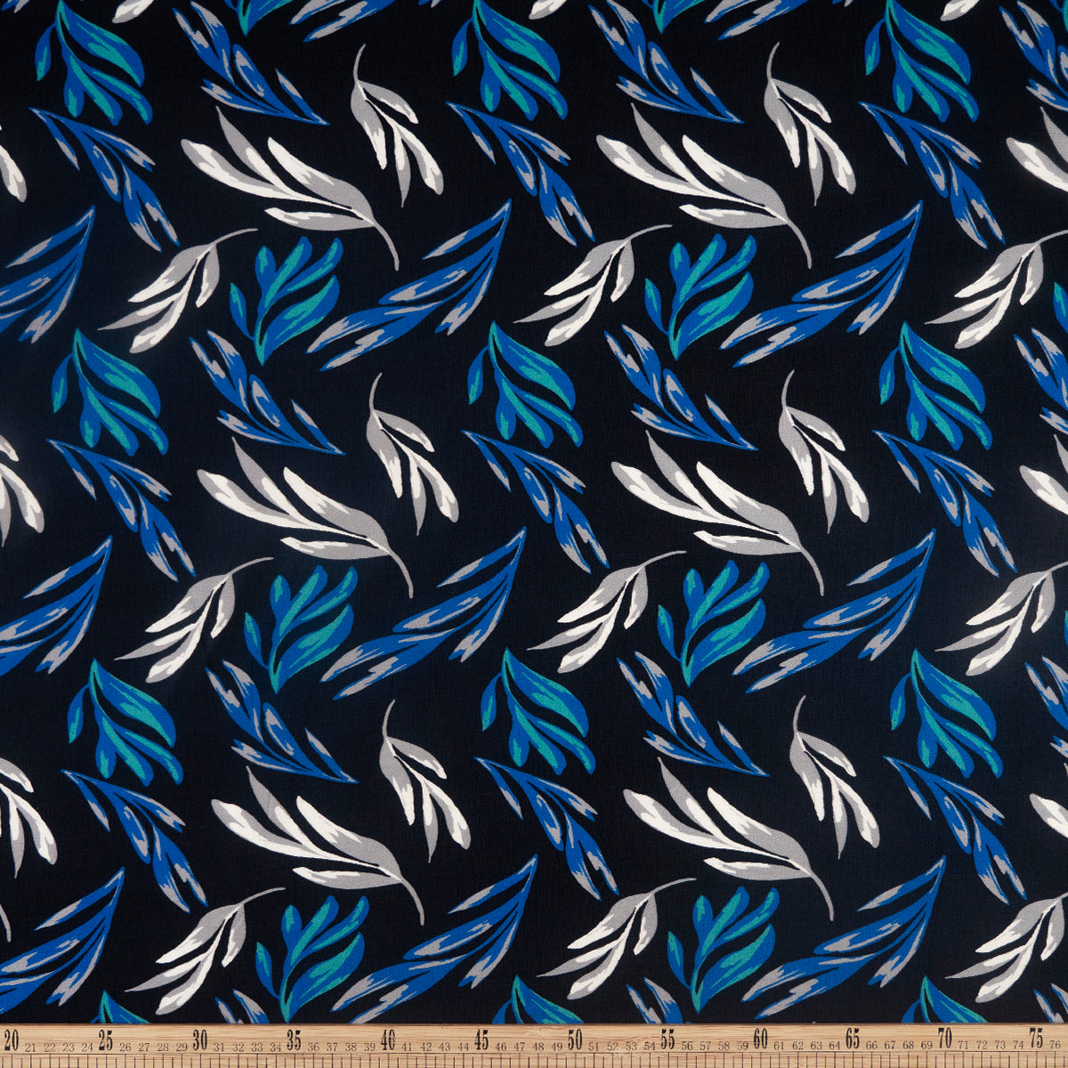 CREPE GILLY DIGITAL PRINT NEGRO METEORITO