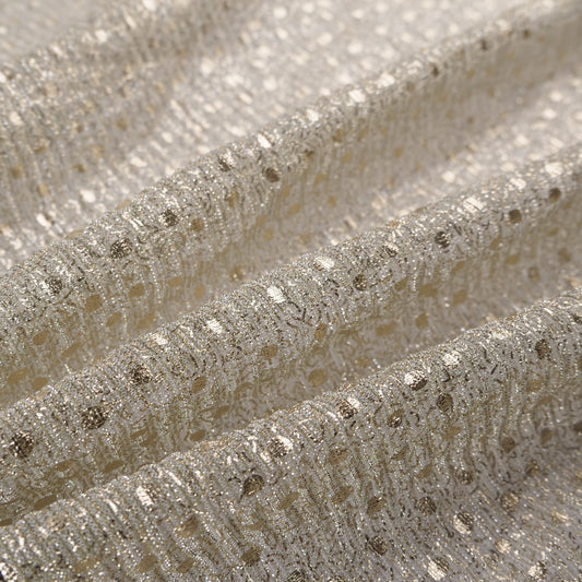 LAME PLISSE LOLA	 AMARILLO VINO BLANCO