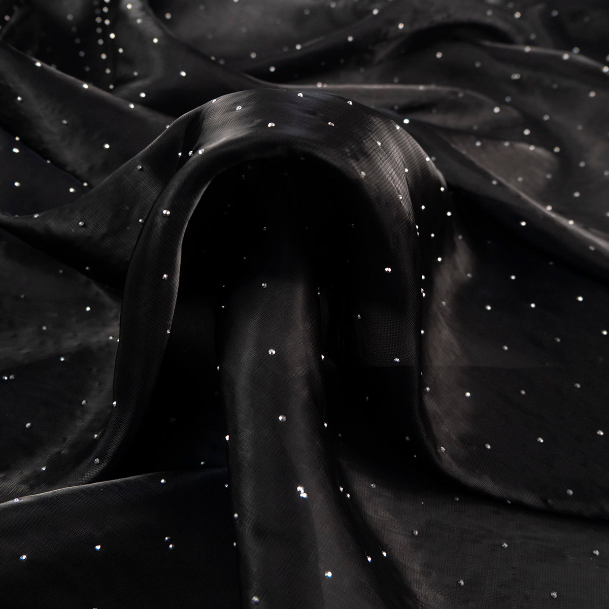 ORGANZA PARIS NEGRO METEORITO