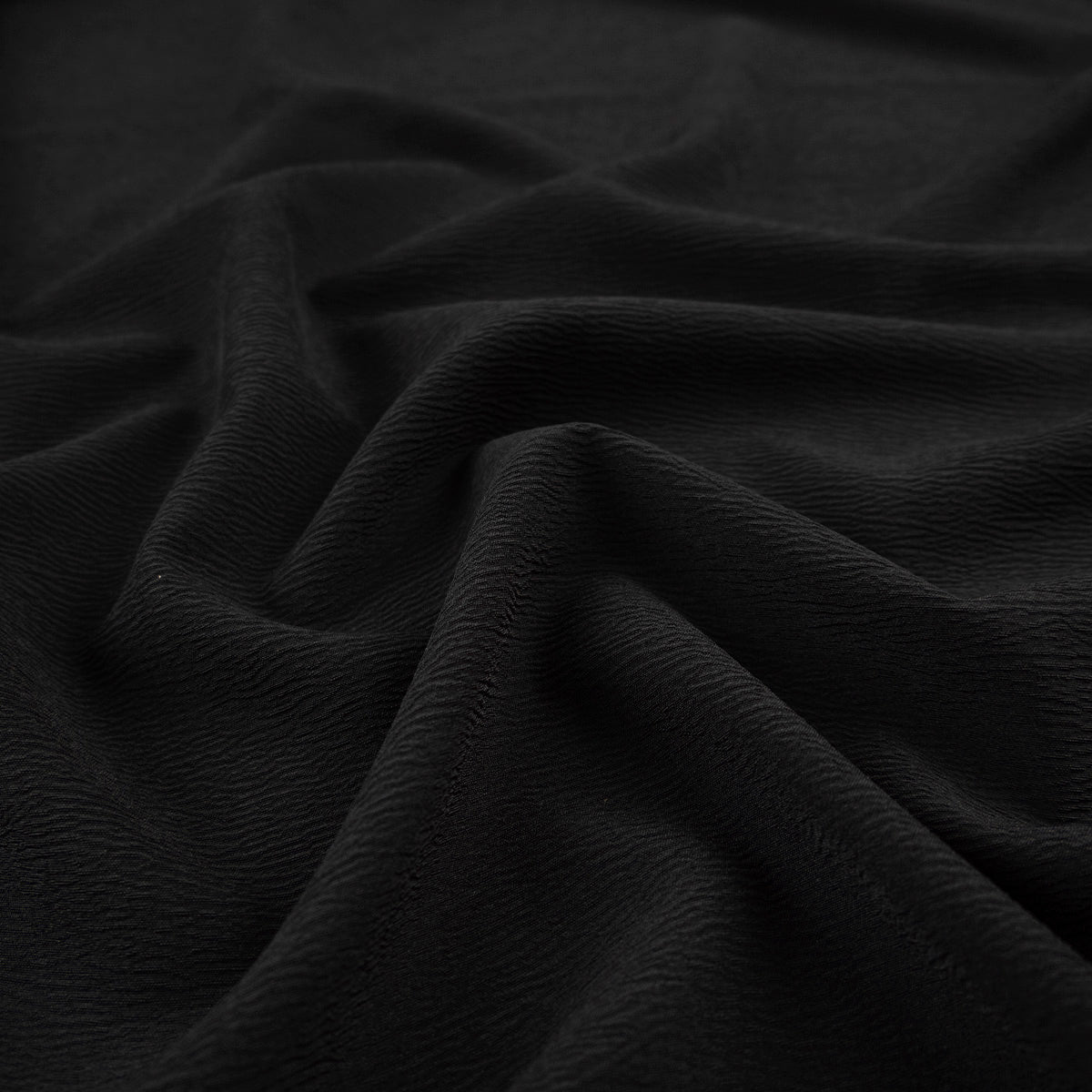 CREPE LAUREN LISO NEGRO METEORITO