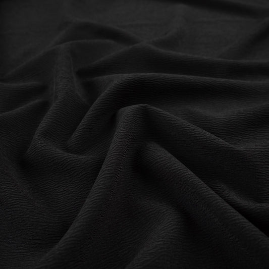 CREPE LAUREN LISO NEGRO METEORITO