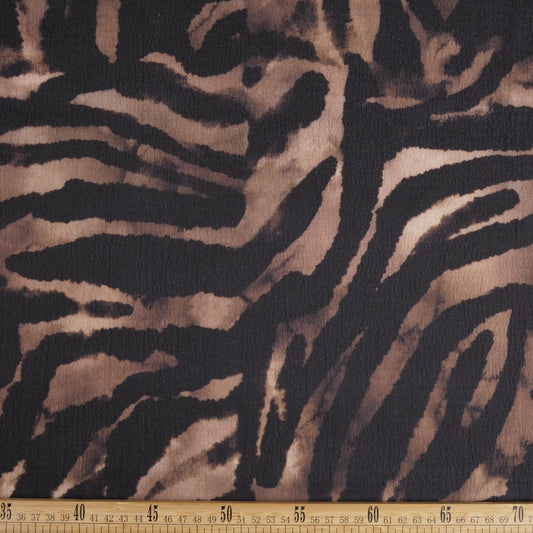 ZARA DIGITAL PRINT NEGRO METEORITO ANIMAL PRINT
