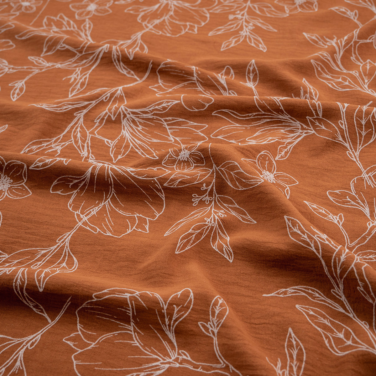 CREPE CEY CELINA NARANJA OCRE QUEMADO