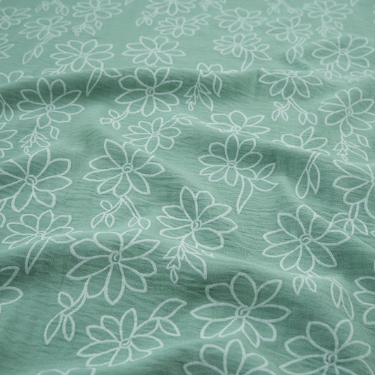 CREPE CEY CELINA VERDE MENTA CREMA