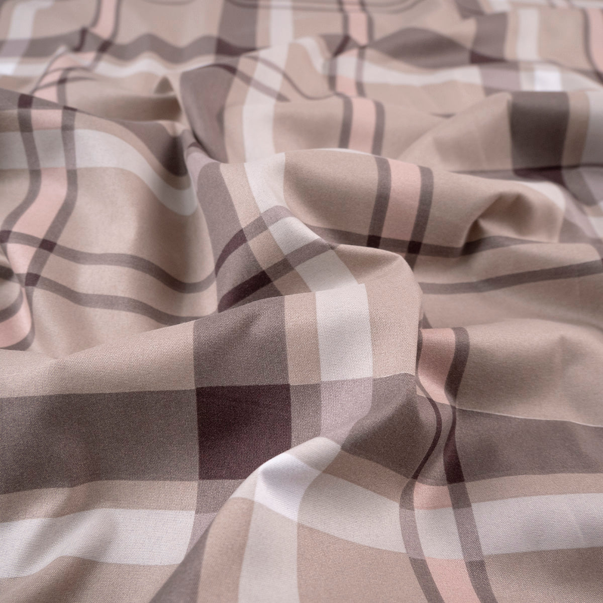 PERCAL ESTAMPADO BEIGE LINEAS