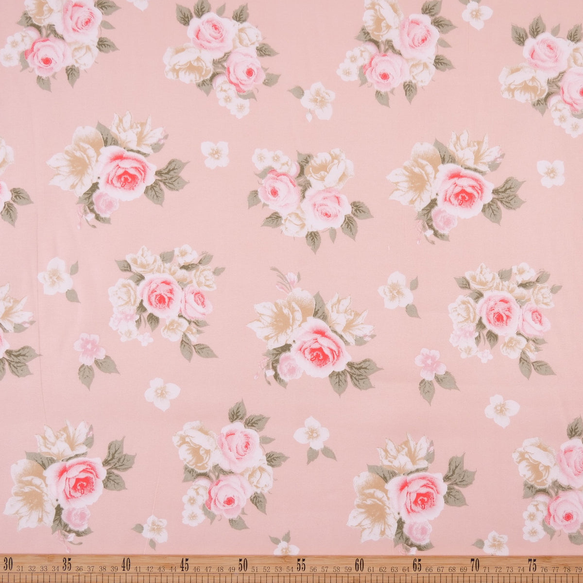 PERCAL ESTAMPADO ROSA FLORAL FLORAL VINTAGE
