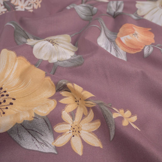PERCAL ESTAMPADO VIOLETA TUL FLORAL VARIADO