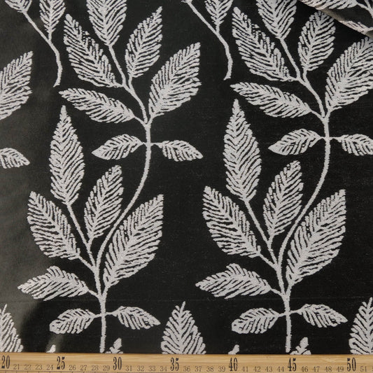 ANTISOLAR JACQUARD NEGRO METEORITO HOJAS
