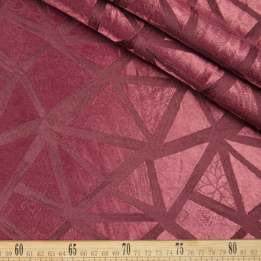 ANTISOLAR JACQUARD BORDO RODODENDRO