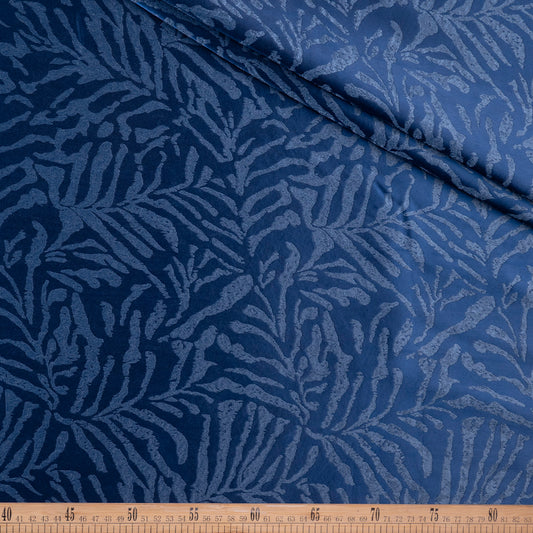 ANTISOLAR JACQUARD AZUL CREPUSCULO RAMITAS