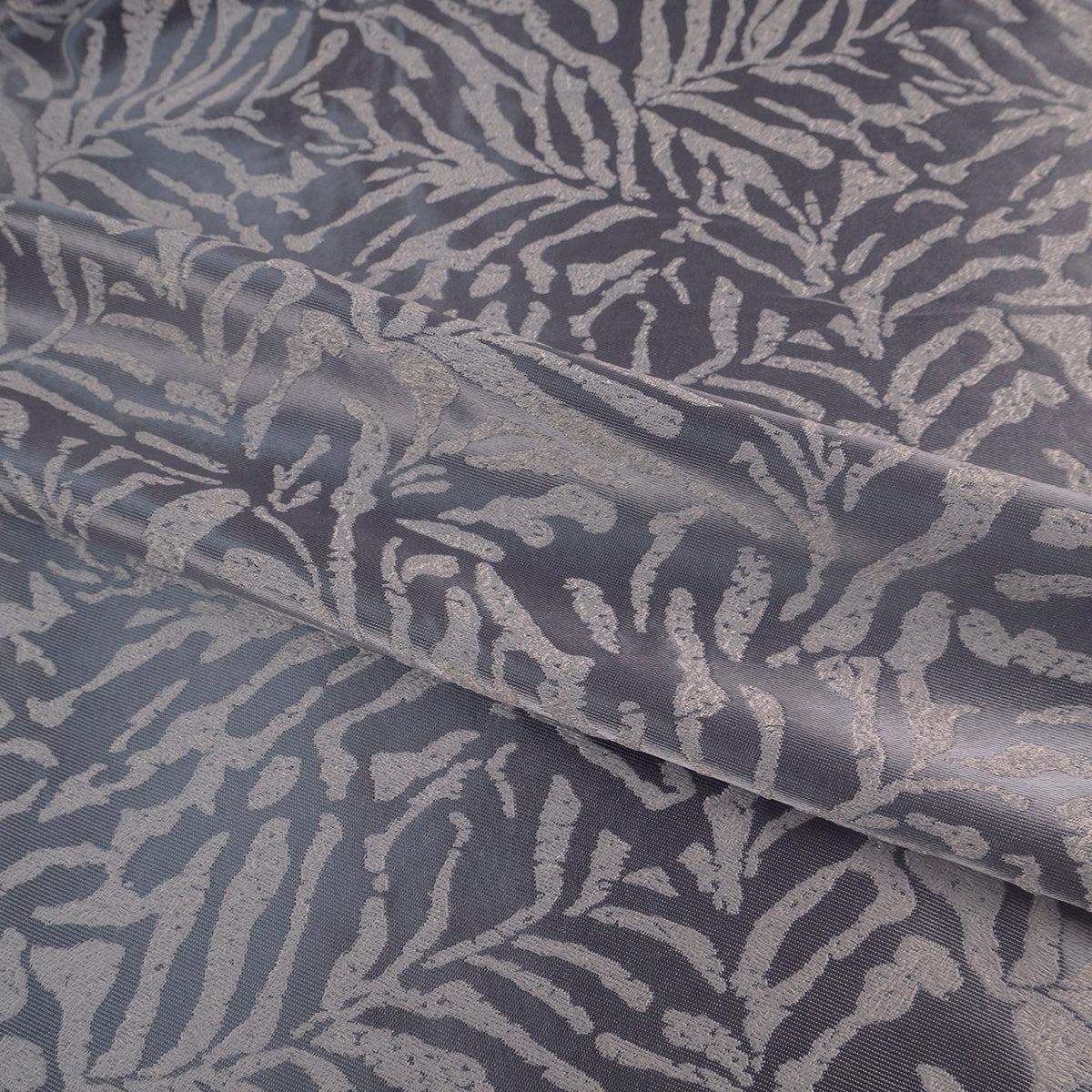 ANTISOLAR JACQUARD GRIS SILVER RAMITAS