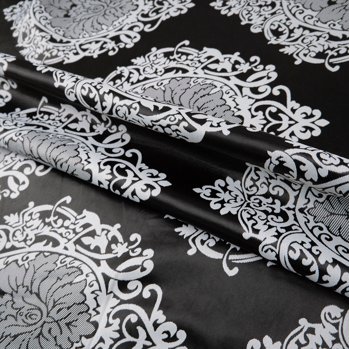 ANTISOLAR JACQUARD NEGRO METEORITO DAMASCO