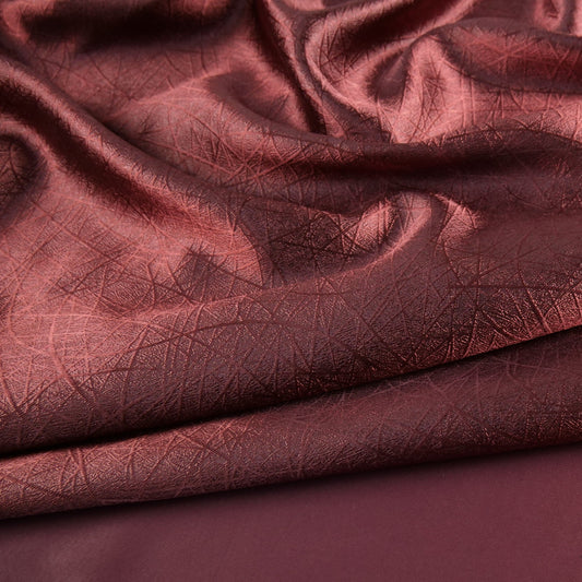 ANTISOLAR EMBOSS BORDO RUSSET GEOMETRICO