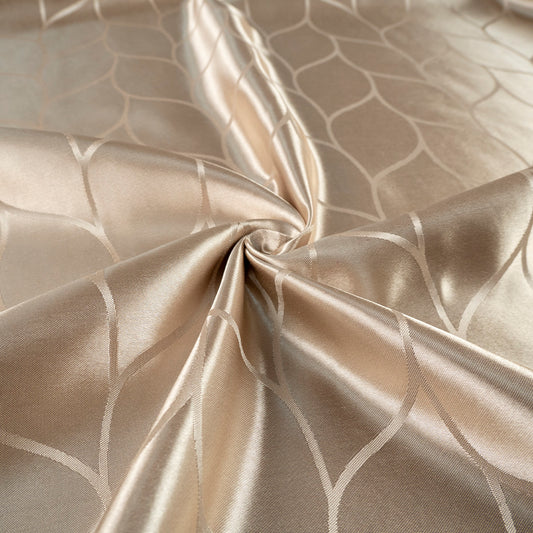 BROCATO BEIGE MAZAPAN CON HOJAS