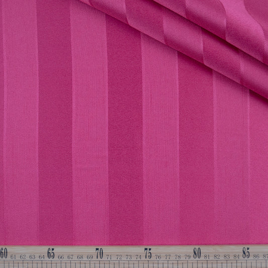 BROCATO FUCSIA FLAMBE CON RAYAS