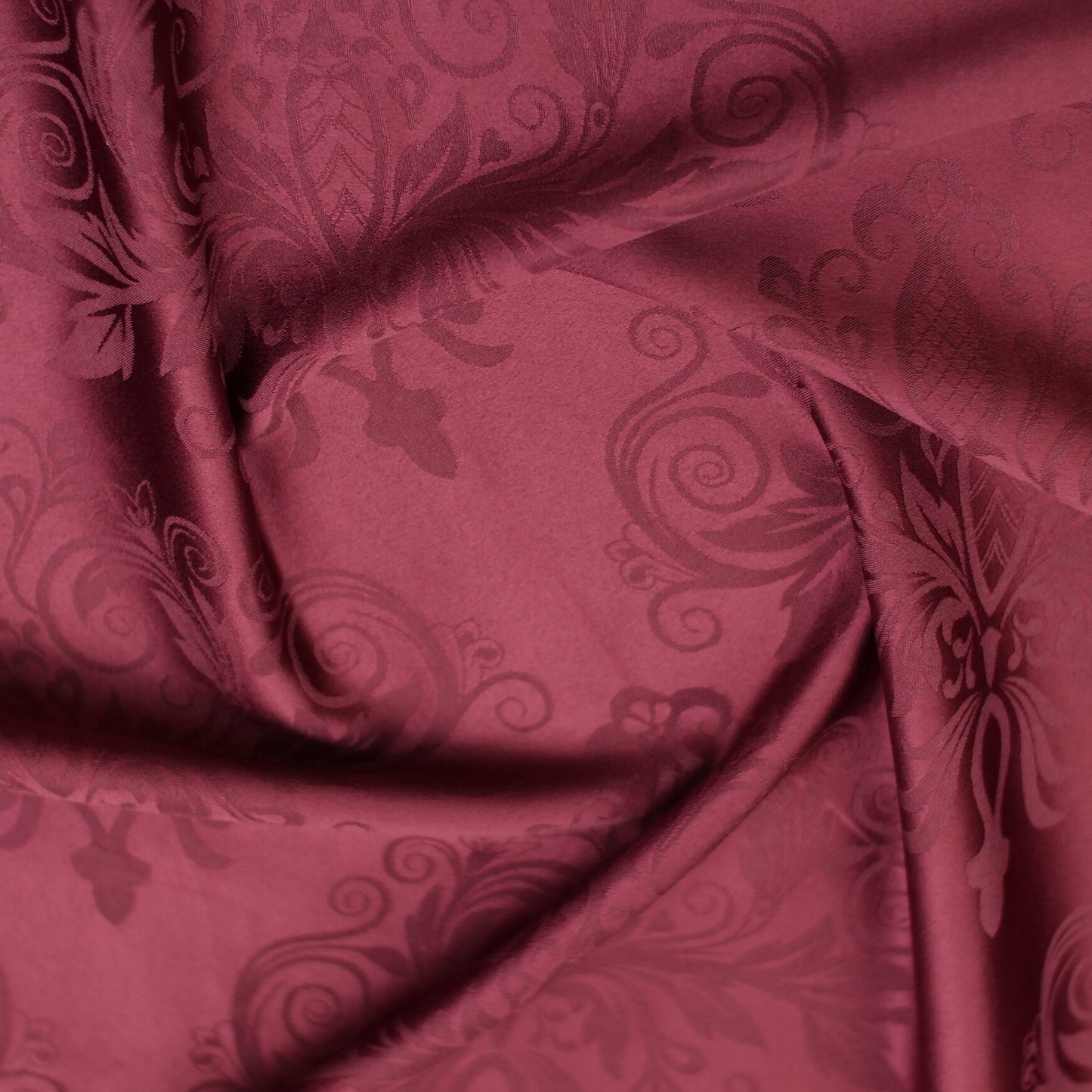 BROCATO BORDO VINO WINDSOR ARABESCO
