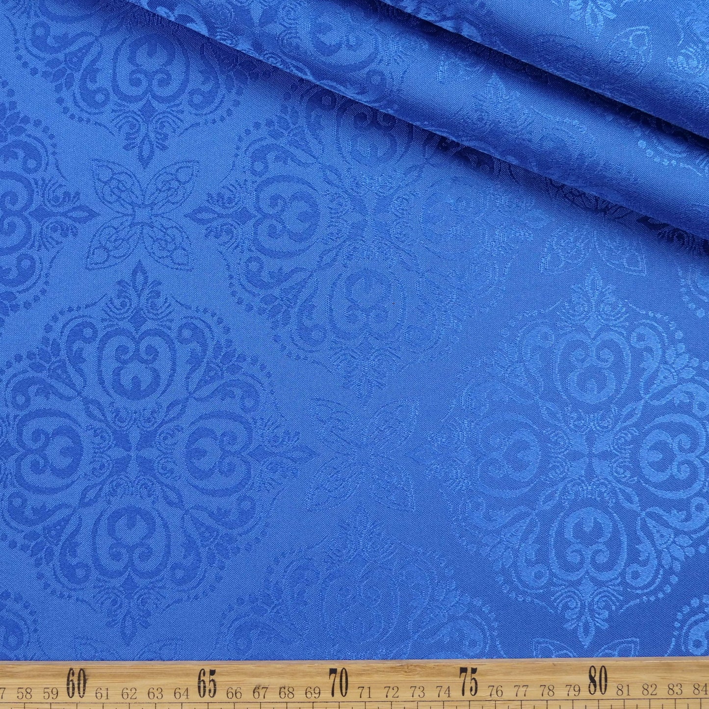 BROCATO AZUL OLIMPIA ARABESCOS