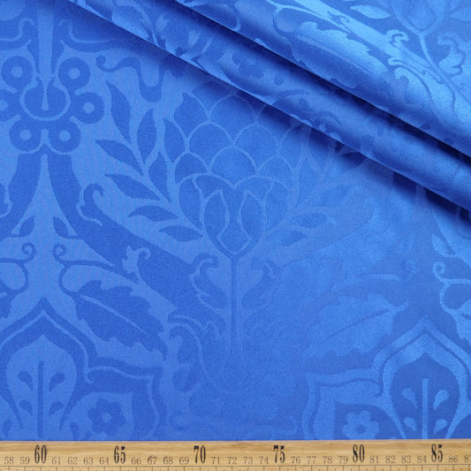 BROCATO AZUL OLIMPIA CON HOJAS