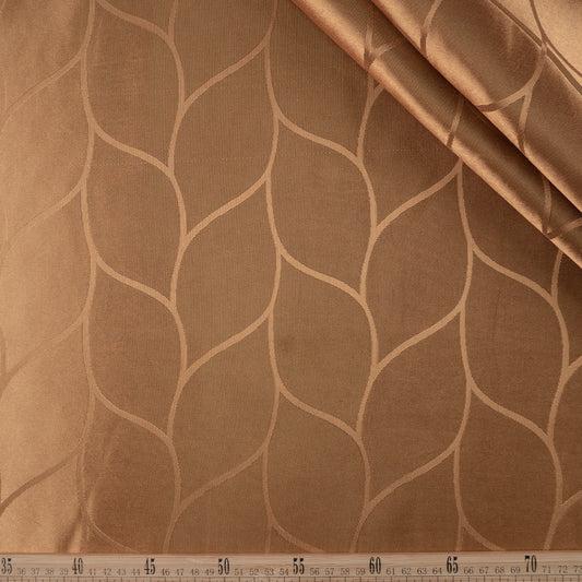 BROCATO BEIGE AMBAR RELEVE HOJAS