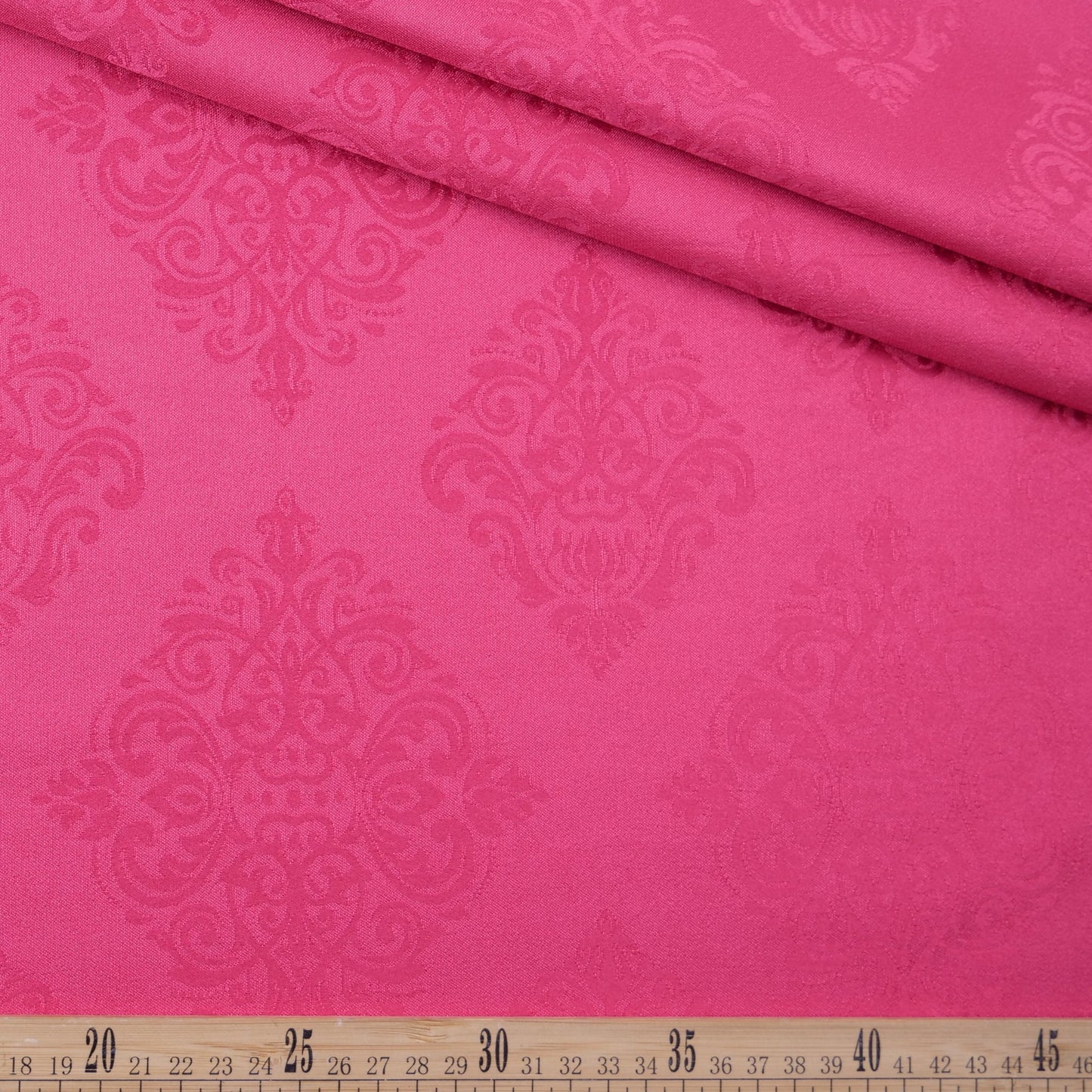 BROCATO FUCSIA FLAMBE ARABESCOS