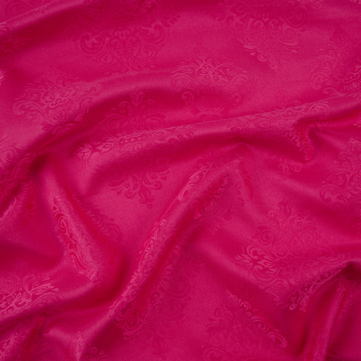 BROCATO FUCSIA FLAMBE ARABESCOS