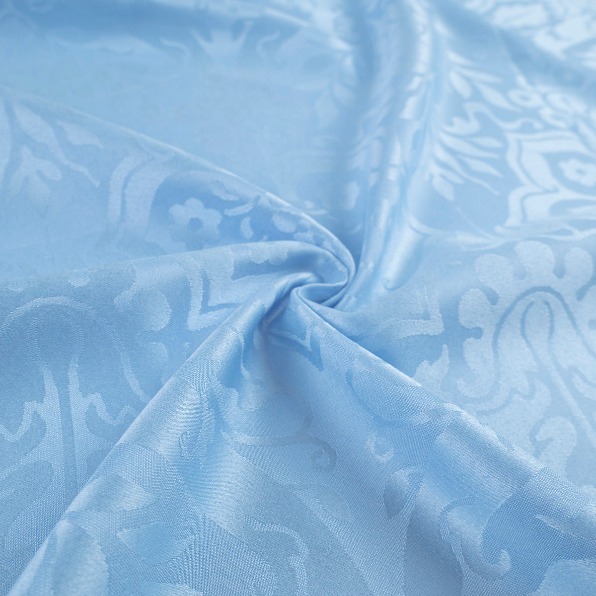 BROCATO CELESTE CIELO CON MANDALAS