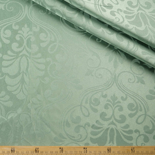 BROCATO VERDE CHINO CON ARABESCOS