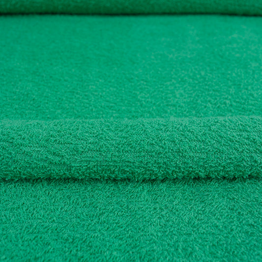 TELA TOALLA VERDE FRIJOL
