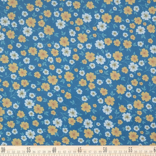 BOAL ESTAMPADO AZUL INDIGO MOOD FLOREADO