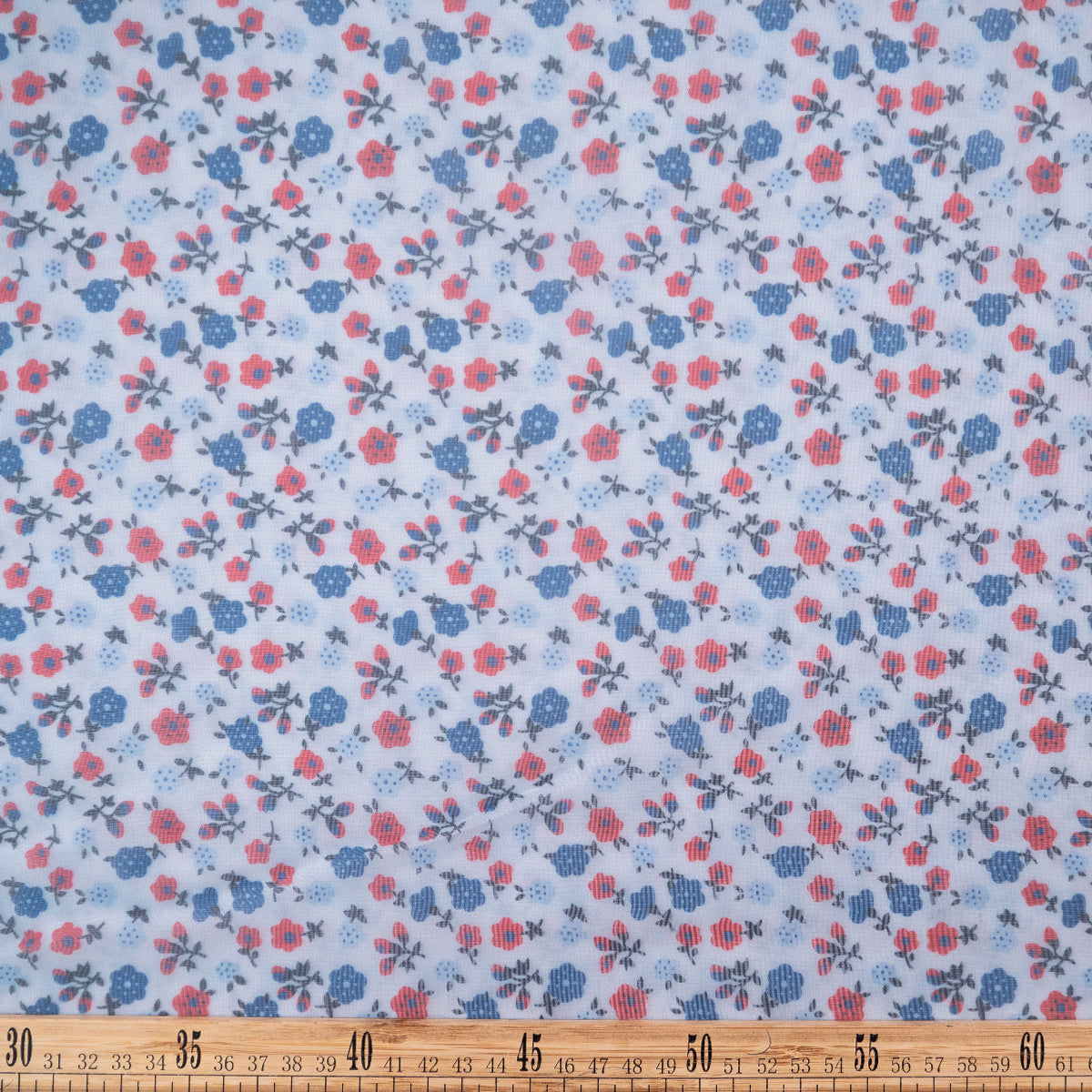 BOAL ESTAMPADO AZUL VISTA FLOREADO