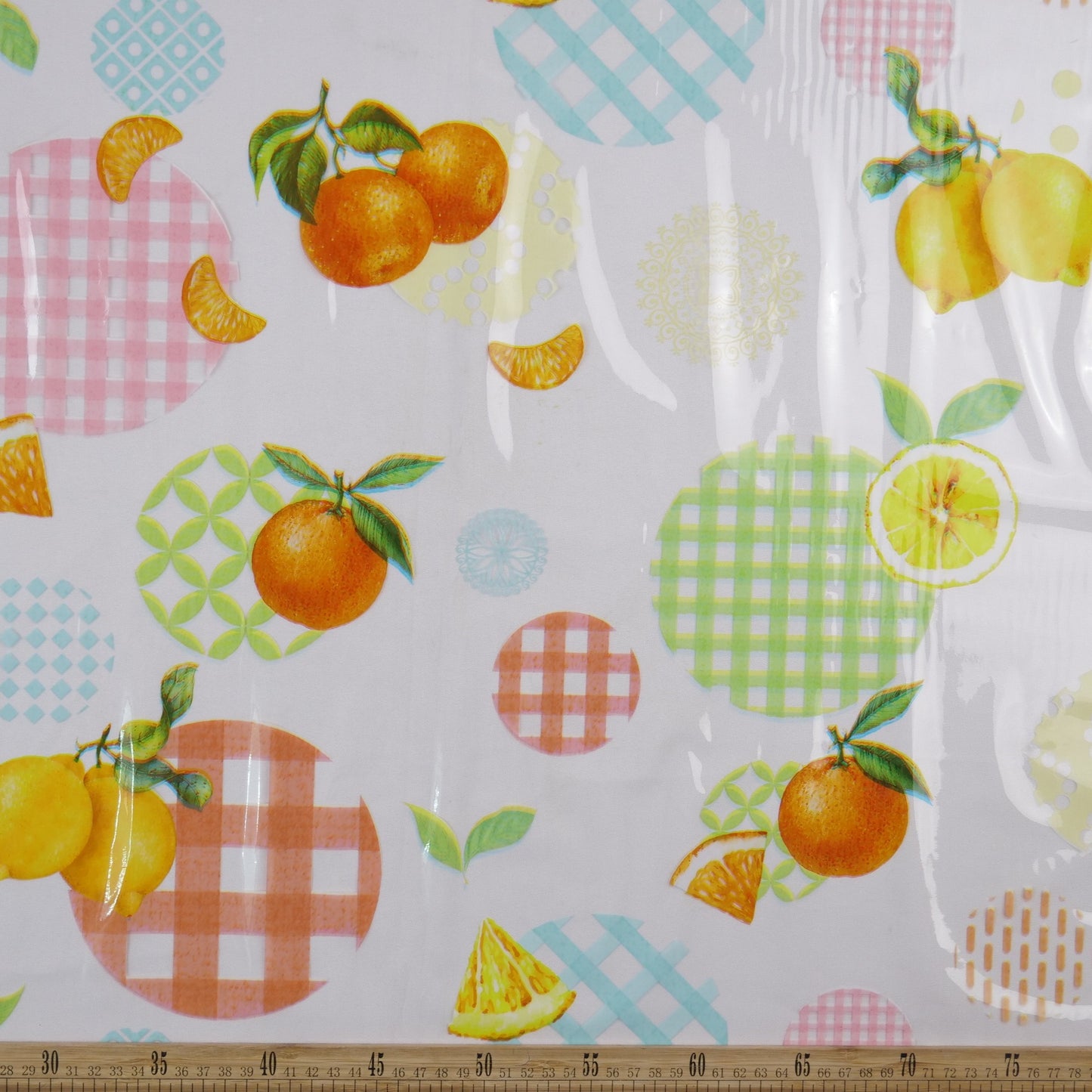 PVC ESTAMPADO NARANJA EXUBERANTE