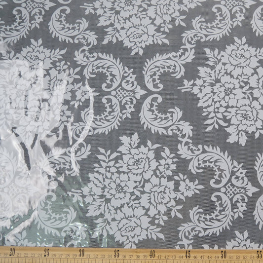 PVC ESTAMPADO BLANCO BRILLANTE