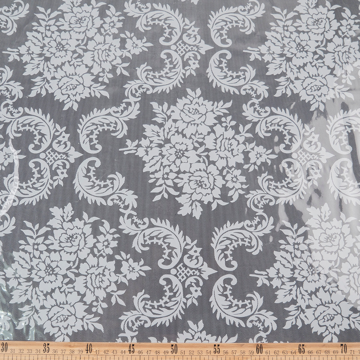 PVC ESTAMPADO BLANCO BRILLANTE