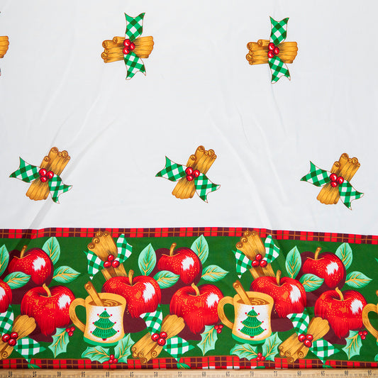 MANTELERIA NAVIDAD VERDE VERDANT