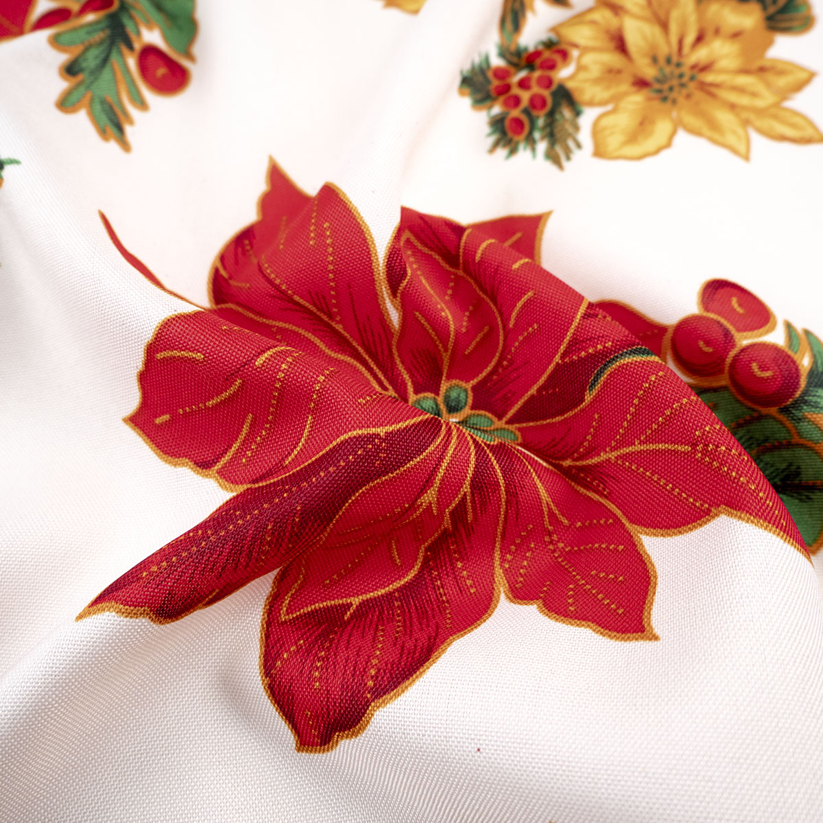 MANTELERIA NAVIDAD BLANCO PAPIRO