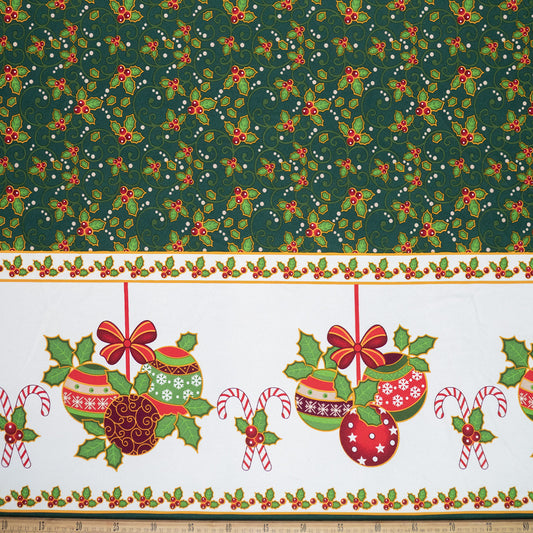MANTELERIA NAVIDAD VERDE SICOMORO