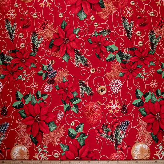 MANTELERIA NAVIDAD ROJO PEPPER