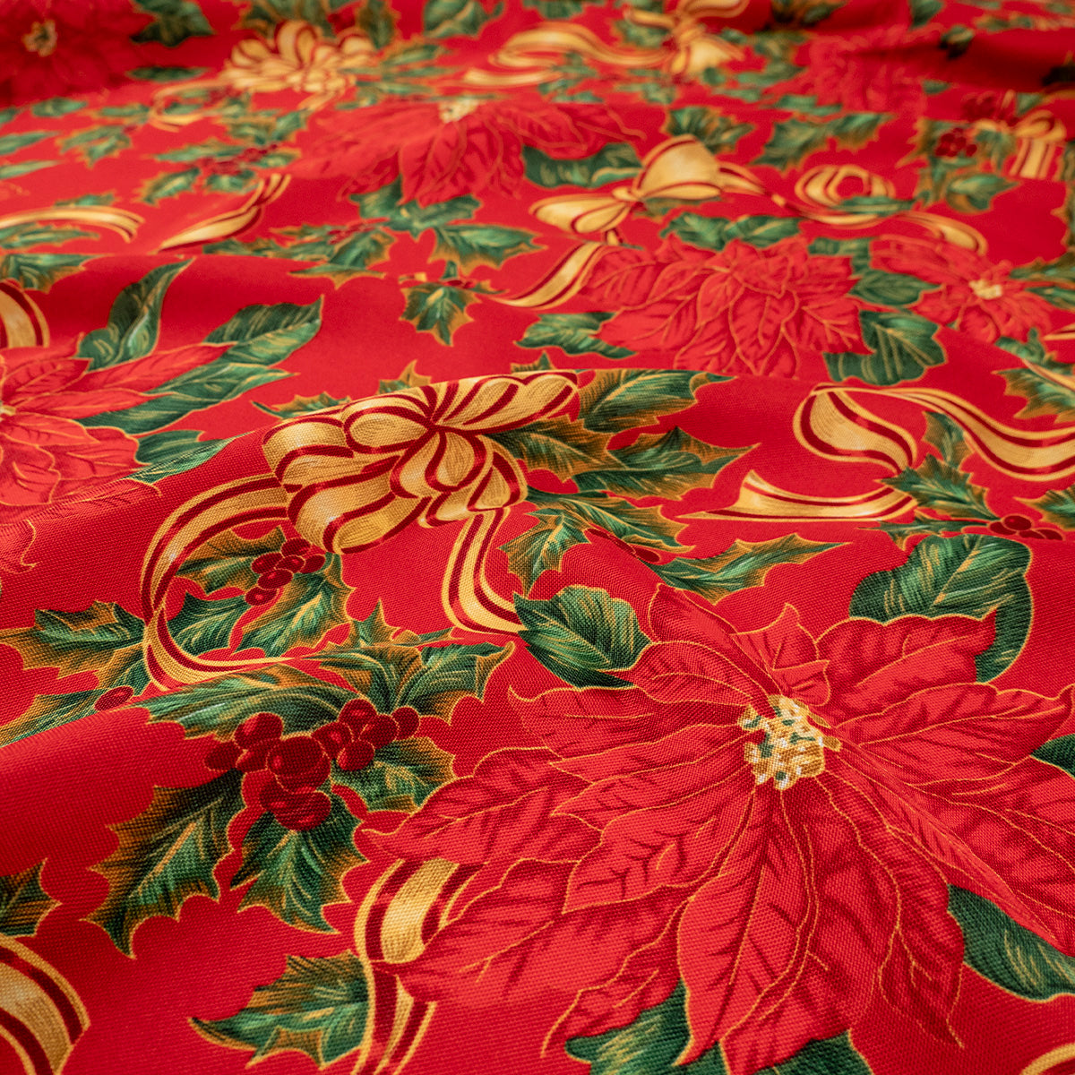 MANTELERIA NAVIDAD ROJO MARTE