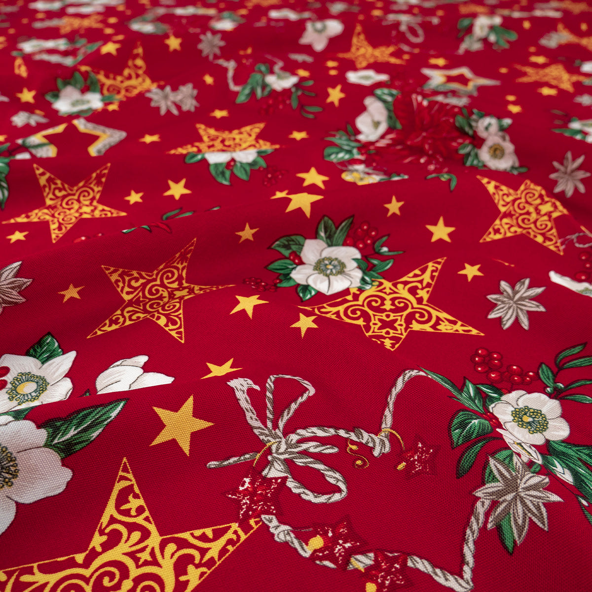 MANTELERIA NAVIDAD ROJO PEPPER