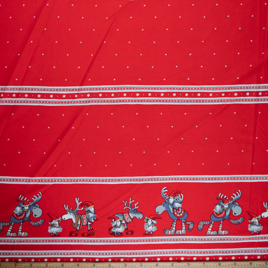 MANTELERIA NAVIDAD ROJO MARTE