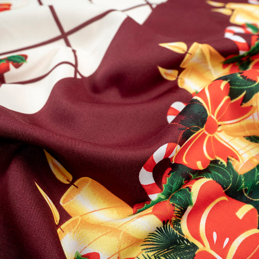 MANTELERIA NAVIDAD BLANCO PAPIRO