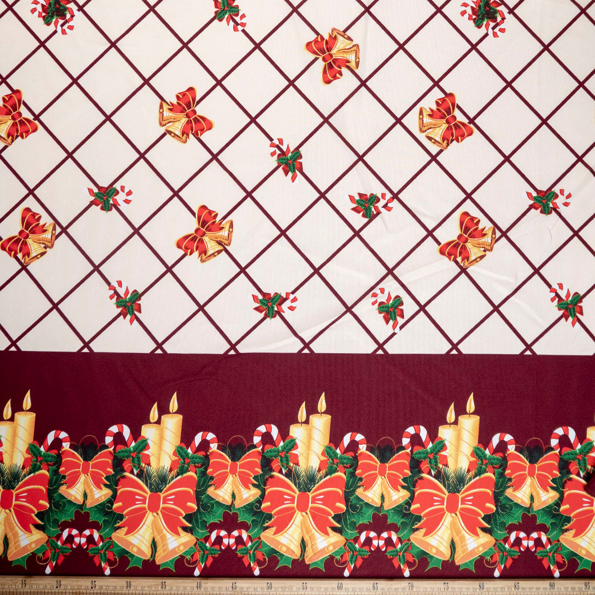 MANTELERIA NAVIDAD BLANCO PAPIRO
