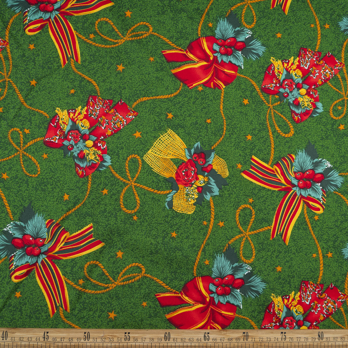 MANTELERIA NAVIDAD VERDE VERDANT