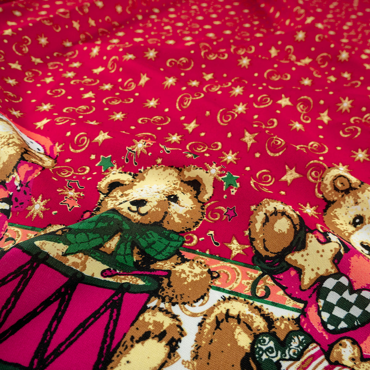 MANTELERIA NAVIDAD ROJO CARMESI