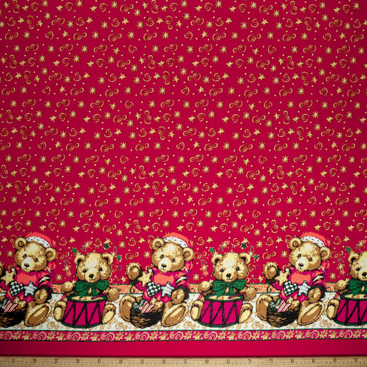 MANTELERIA NAVIDAD ROJO CARMESI