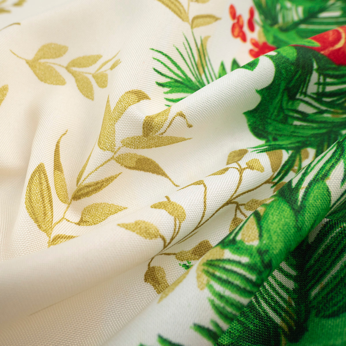 MANTELERIA NAVIDAD VAINILLA CREMA